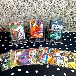 NFL Action Packed 1992 John Elway Jim Kelly Troy Aikman and 10 More Cards